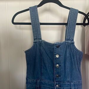Aerie denim jumpsuit